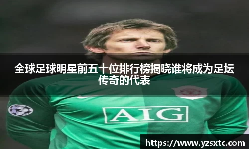 全球足球明星前五十位排行榜揭晓谁将成为足坛传奇的代表